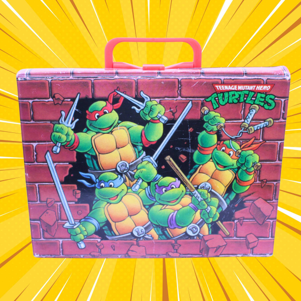 Vintage TMNT Kassetten-Koffer 1991 fortyfour Arnheim | Hoppla-Stuff